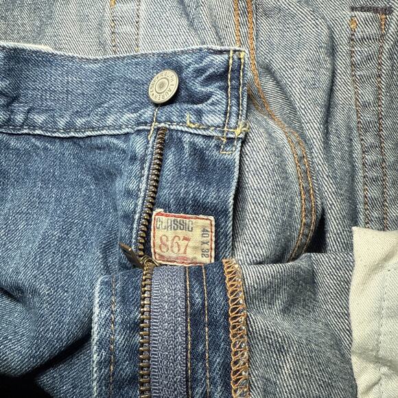 Vintage Polo Ralph Lauren Jeans Mens 40x32 Classic Fit Denim RRL Pants - Picture 7 of 7